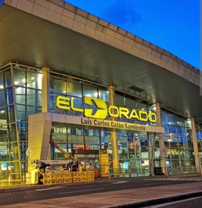 Traveling refuge Airport el dorado Bogota
