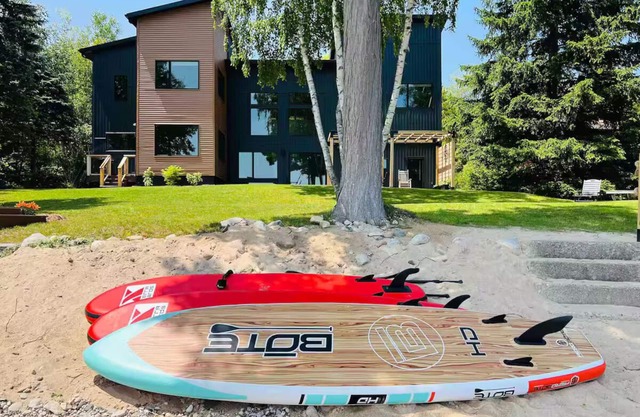 Traverse City Waterfront Modern Escape on West Bay