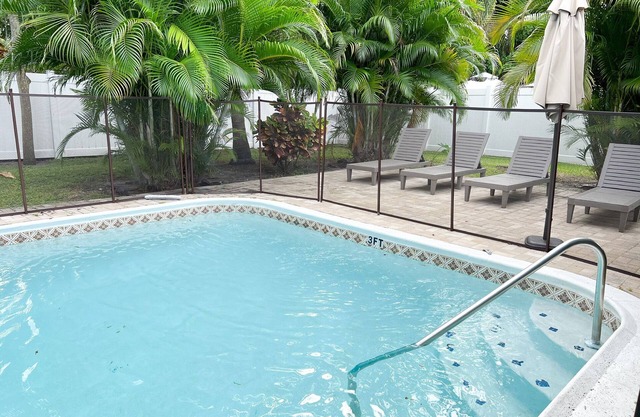 Tropical Delray Beach Villa with Heated Pool