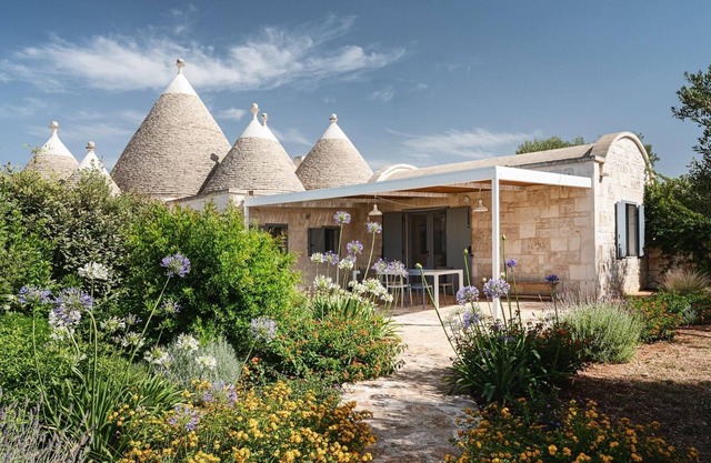 Trulli at Fontanella, with pool