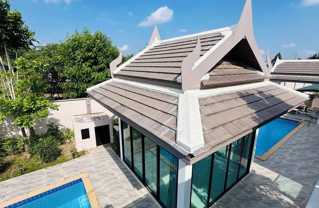 Twins Pool villa in Pattaya@jomtien beach