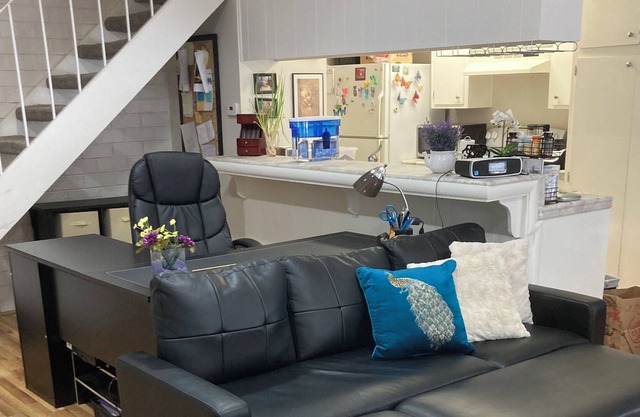 Two bedroom and one bath are available in this beautifully furnished home.