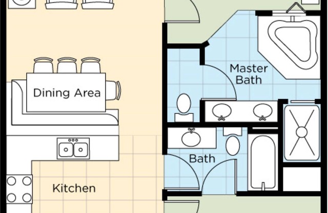 Two Bedroom Deluxe Luxury Condo, Destin Florida (1936475)