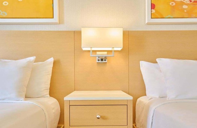 Two Queen Room at a Hotel