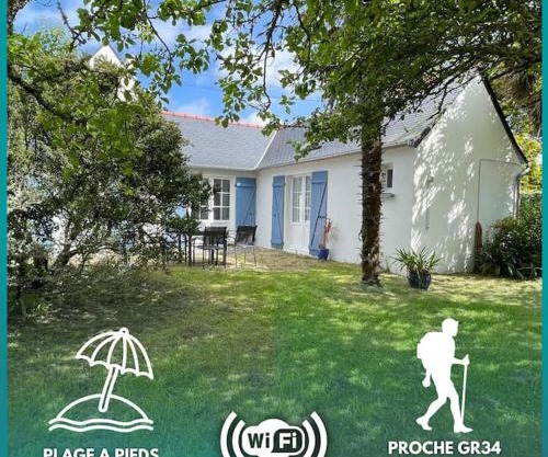 Ty Dany-wifi-plage à pieds