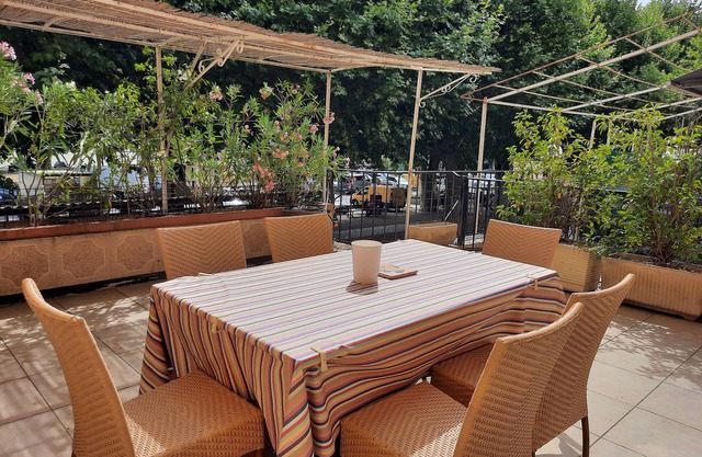 Typical Provencal village house with lovely terrace.