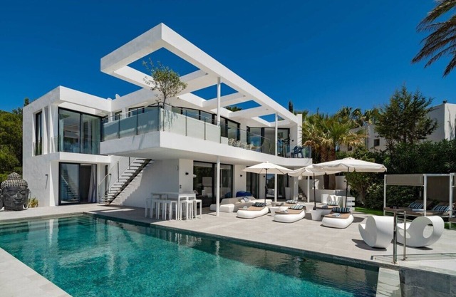Ultra modern luxury villa with sea view in Ibiza