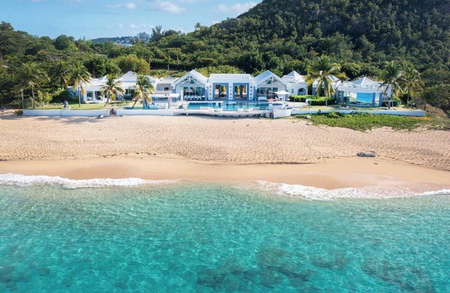 Ultra-Luxury Beachfront Villa on Baie Rouge, St. Martin