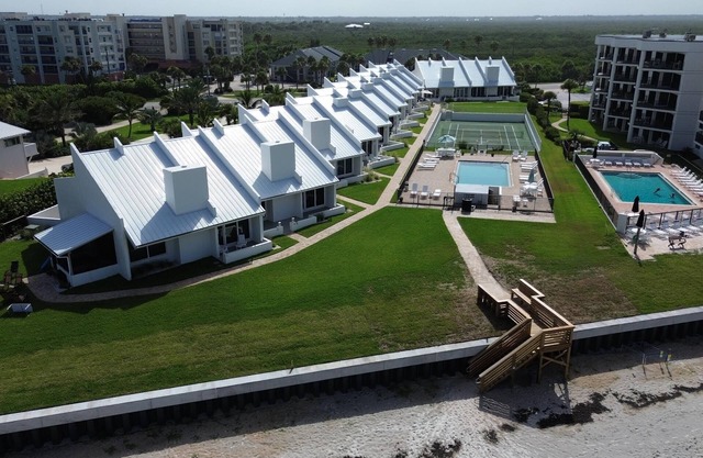 Updated large Beachfront townhome 4 bedrooms, 3.5 baths + loft.