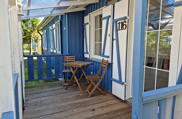 Vacation in the vacation home Zum Silberreiher close to the beach - Holiday home