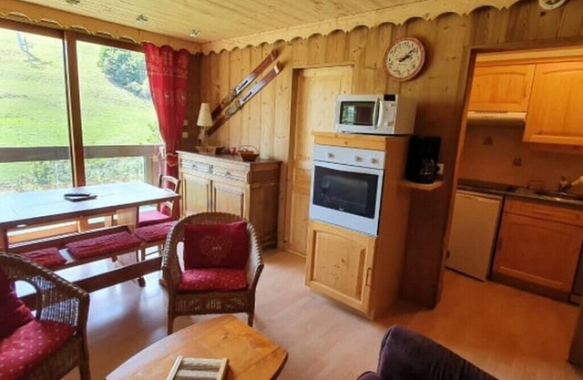 Very beautiful 5p studio super equipped in the heart of a magnificent ski resort