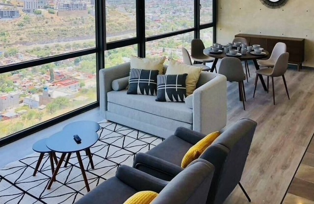 VH | Lujoso Apt + gym + piscina + wifi | Qro | 351