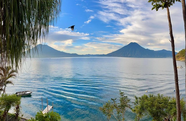 View of volcano