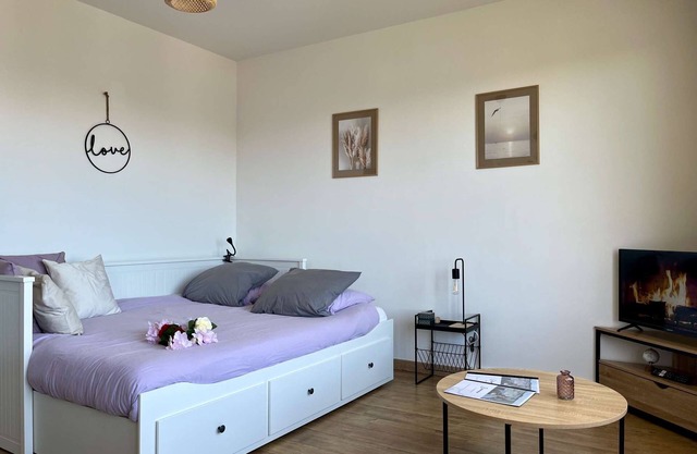 View on historical rooftops of Vannes