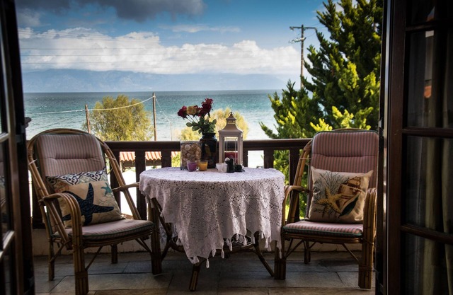 Villa across the sea