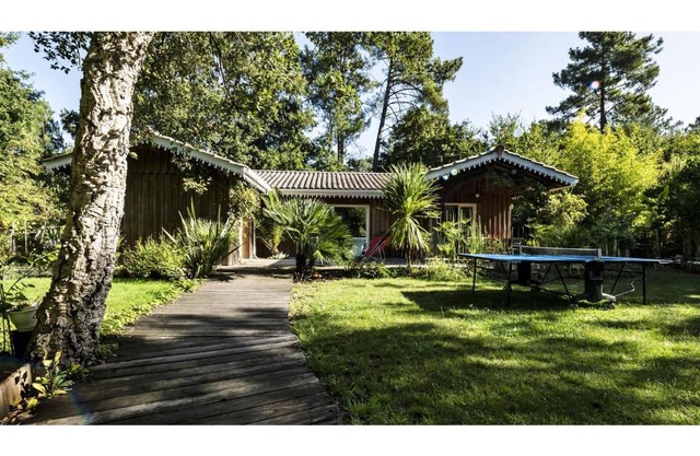 Villa Bois à Taussat au Cœur du Bassin d’Arcachon