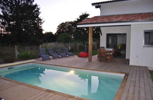 Villa Canelle with heated pool near Hossegor