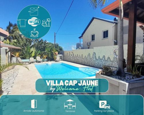 Villa Cap Jaune, Piscine, Détente, Vue à Vincendo