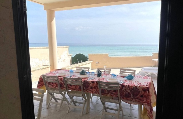 Villa Ciccarese on the beach