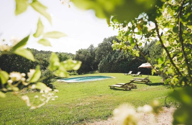 Villa du Puits – Garden & Pool – Château Barbebelle Estate