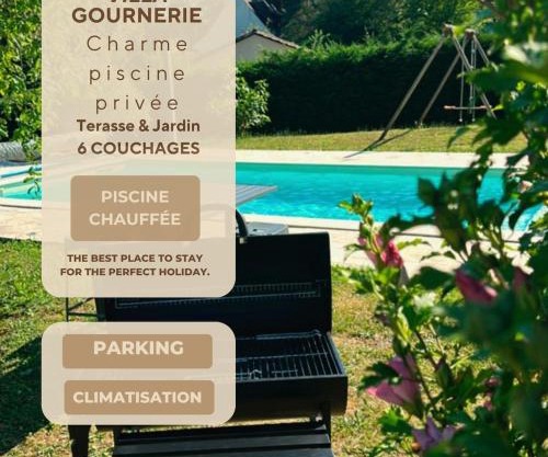 Villa Gournerie 3 bedrooms private heated pool