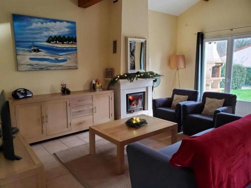 Villa in Les Forges with Golf and Pool