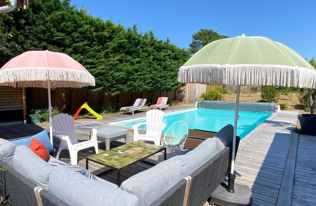 Villa les Lilas, Ravissante Maison Avec Piscine