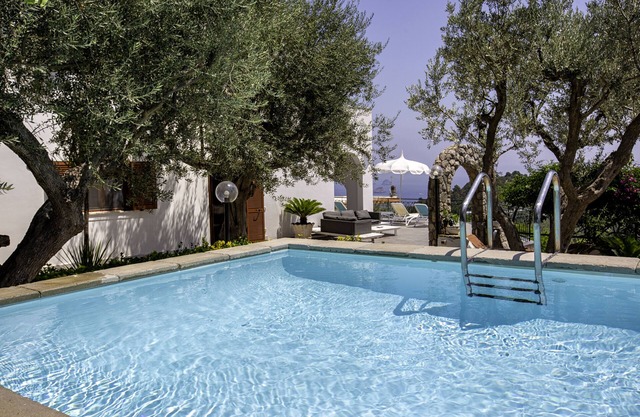 Villa Marianna with Sea view, private pool and tennis court