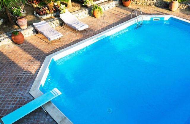 Villa Pisani view on Capri Sorrento Amalfi Coast Pool and Large terraces