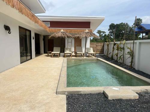 Villa piscine privée calme Koh samui