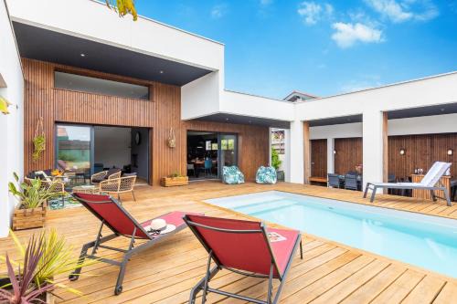 Villa Samare - Avec piscine à 5 min des plages