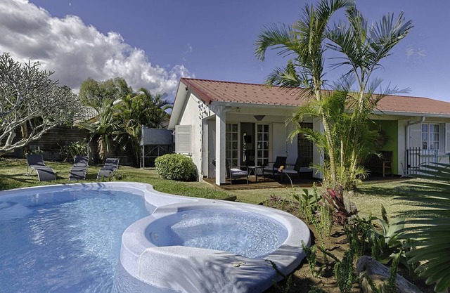 Villa Ti caz do miel, swimming pool, whirlpool, Le Tampon, Reunion Island