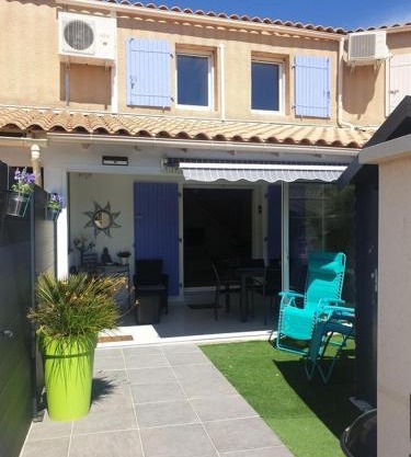 Villa tout confort dans résidence privée avec piscine à 500m de la plage - Climatisation, WIFI, parking