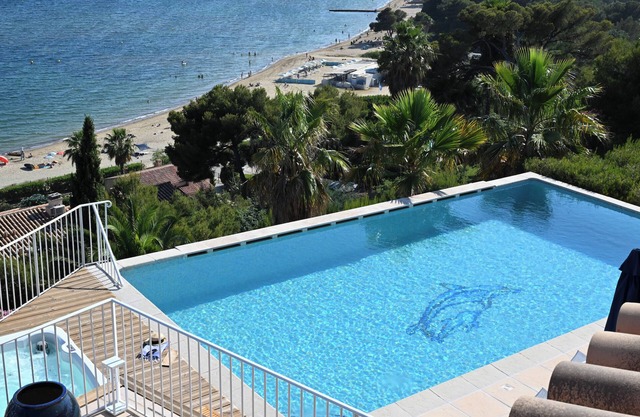 Villa with sea view/access in the heart of Domaine Privé de l'Argentière, swimming pool, Jacuzzi