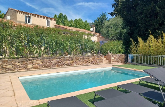 Villa with pool in Provence in Cotignac elected most beautiful village in France