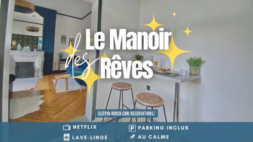 VOYAGE AU CALME à 10 Minutes du centre avec PARKING INCLUS et FIBRE, IDÉAL SOLO et PRO