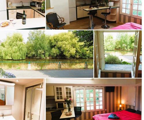 vue sur canal malestroit studio