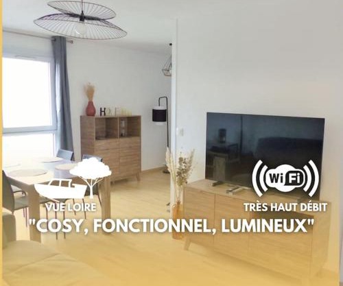 VULCAIN 4, 14ème, Ile de Nantes, vue exceptionnelle avec parking