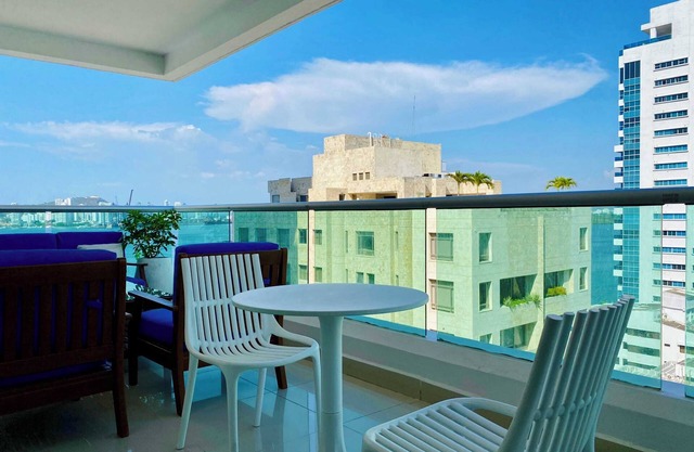 w* | Wonderful 2BR with balcony in Cartagena