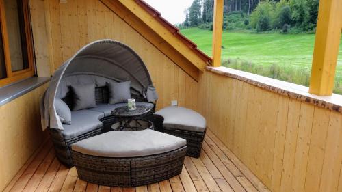 WaldBlick im Happy Allgäu - Wohnung mit großer Dachterrasse