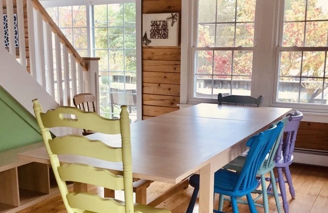 Walk to the beach! This house is perfect for multi families, space and privacy!