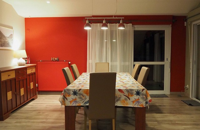 Warm house in a quiet environment