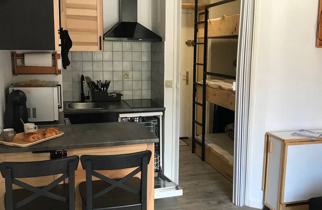 Warm studio of La Foux d'Allos