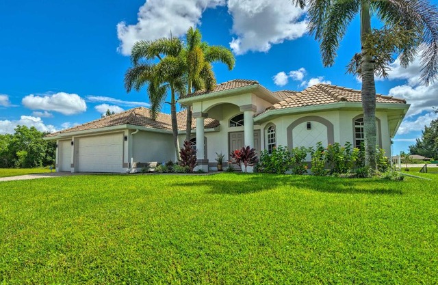Waterfront Cape Coral Home with Canal Access!