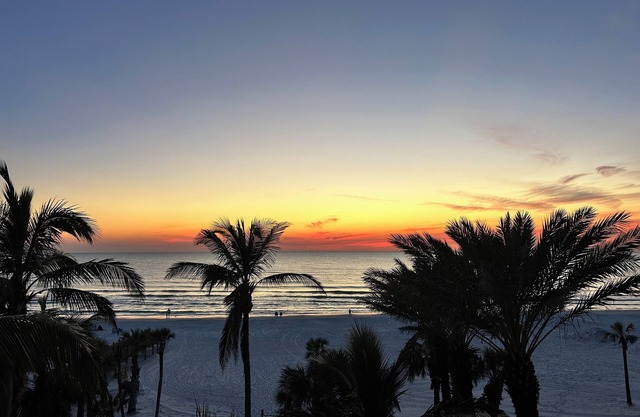 Waterfront Gulf view 3 bed/3 bath suite at Hyatt Residences on Siesta Key Beach.