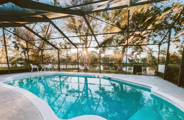 Waterfront Home with Pool Minutes to Sanibel