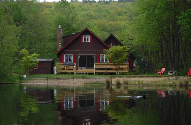Waterfront House with Private Beach