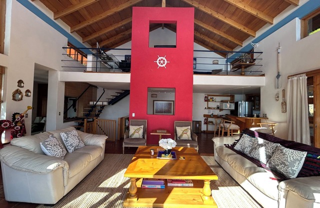Waterfront Villa located at Lake Atitlan, in Tzununa, Overlooking the volcanos.