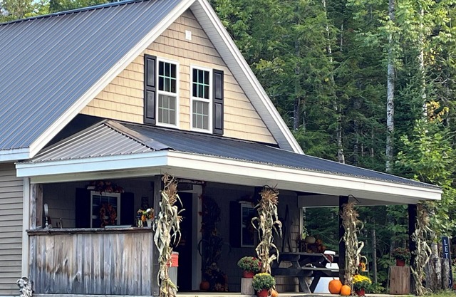 WE ARE DOG FRIENDLY.nThe Goal: Relax in the peaceful woods of Northern Maine