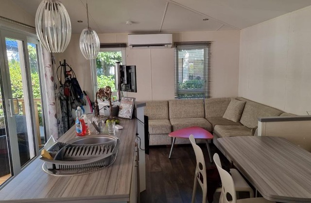 Willerby, baie vitrée, ilot, terrasse profonde